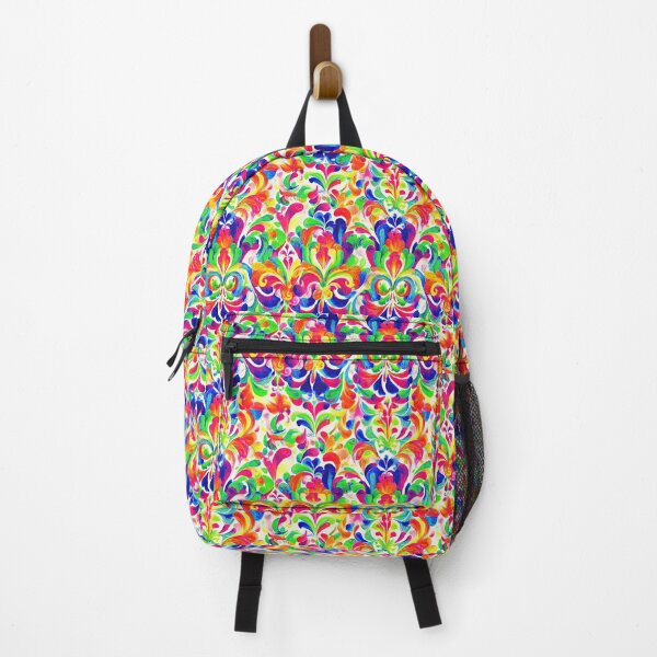Item preview, Bright Floral Pride Print | LGBT Pride Month Pattern designed and sold by thaneydesign.