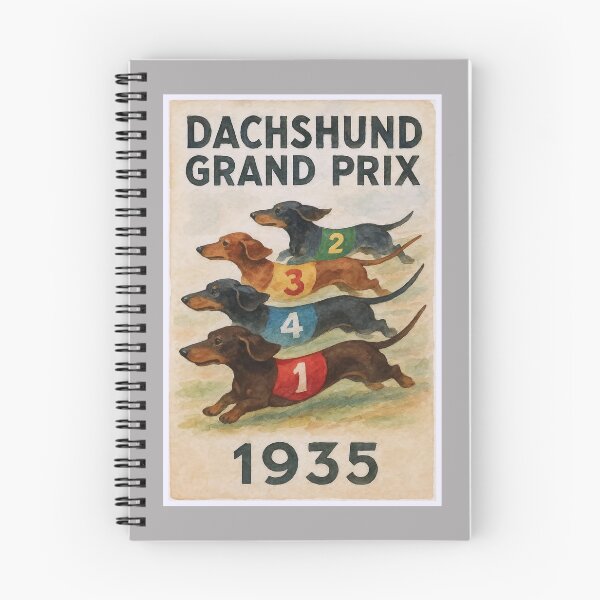 Item preview, Dachshund Grand Prix 1935 designed and sold by retrographics.