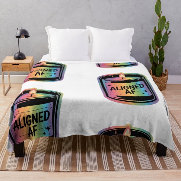 Item preview, LGBTQ+ Spiritual Sticker – Holographic Alignment Candle | Eva Kiseleva designed and sold by Eva Kiseleva.