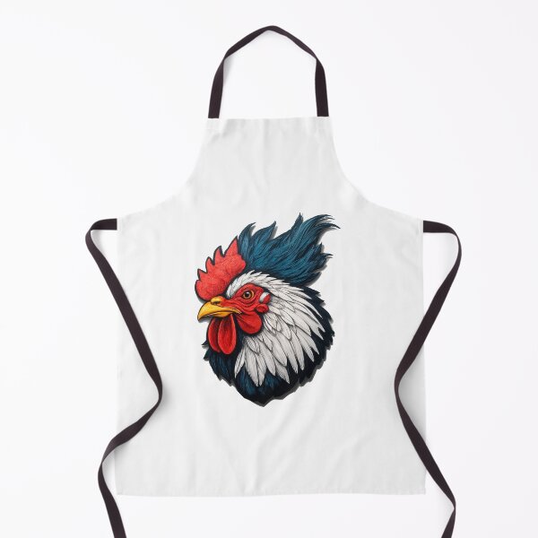 Item preview, fantastic and artistic representation of rooster head logo designed and sold by elkuni.