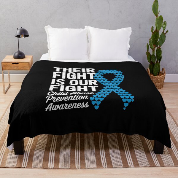 Item preview, Their fight is our fight Child Abuse prevention awareness designed and sold by MAKOPOKOShop.