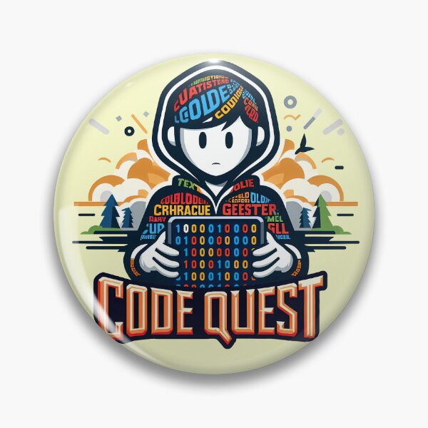 Item preview, Code Quest, typography designed and sold by maxmaj.