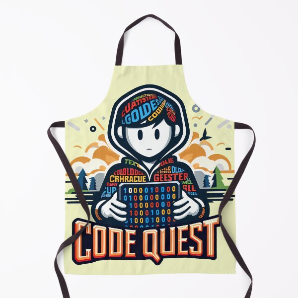 Item preview, Code Quest, typography designed and sold by maxmaj.