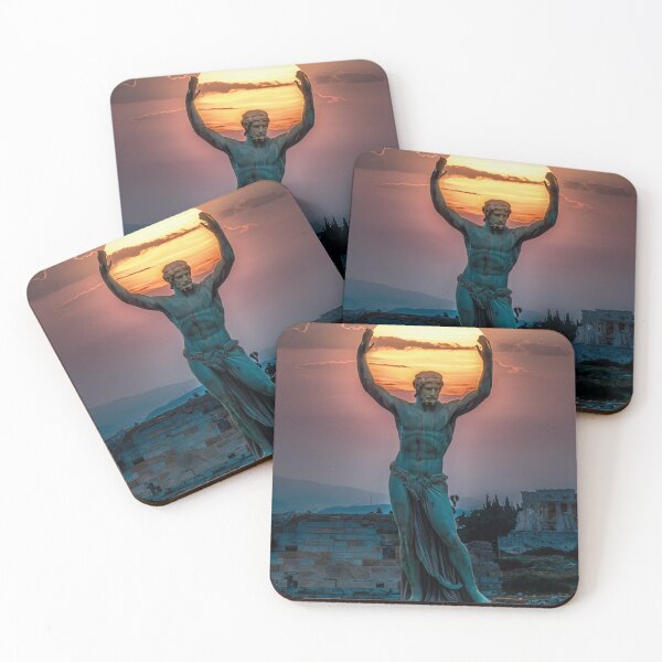 Item preview, Sunset at Statue of Zeus in Olympia designed and sold by AnimalAirtistry.