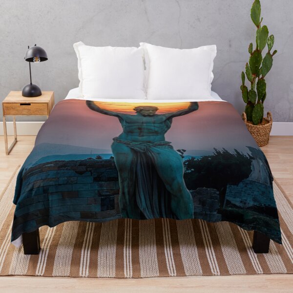 Item preview, Sunset at Statue of Zeus in Olympia designed and sold by AnimalAirtistry.