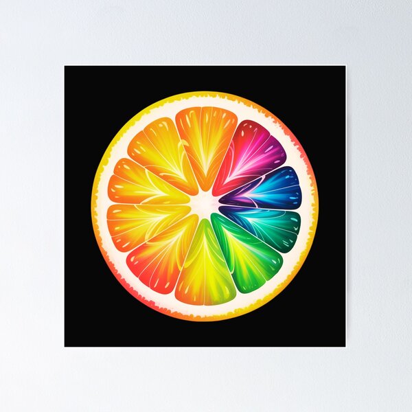 Item preview,  central slice of an orange designed and sold by aipaint.