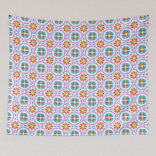 Item preview, Mexican Tile - Classical (Watercolor V5) designed and sold by pixquena.