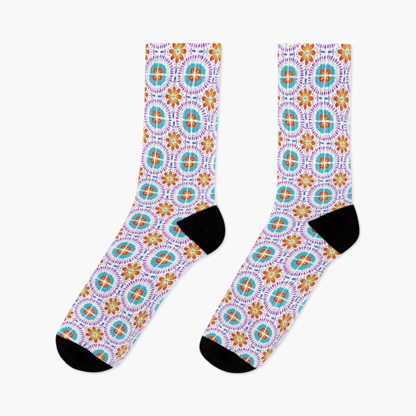 Item preview, Mexican Tile - Classical (Watercolor V5) designed and sold by pixquena.