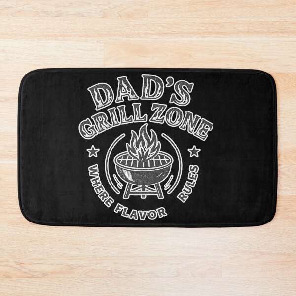 Item preview, Dad’s Grill Zone – Retro BBQ Design Where Flavor Rules designed and sold by JenniferCreaArte .