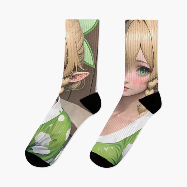 Item preview, Art Leafa Sword Online Onsen Elf Beauty Green Yukata Fresh Nature designed and sold by mildaclairmo.