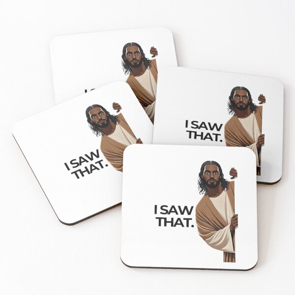 Item preview, “I Saw That” Black Jesus designed and sold by AshleyJaneCo.