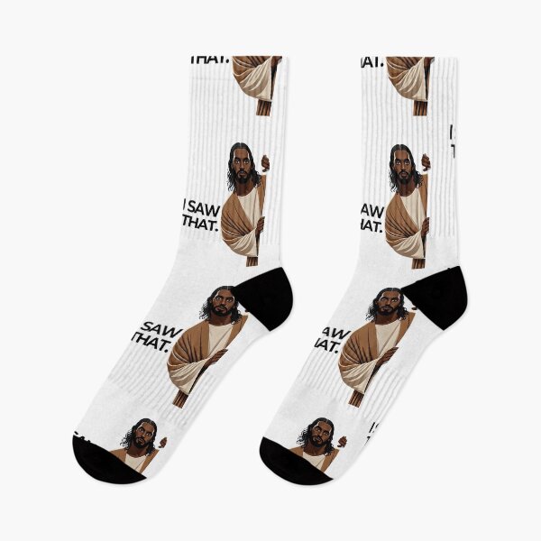Item preview, “I Saw That” Black Jesus designed and sold by AshleyJaneCo.