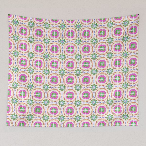 Item preview, Mexican Tile - Classical (Watercolor V6) designed and sold by pixquena.