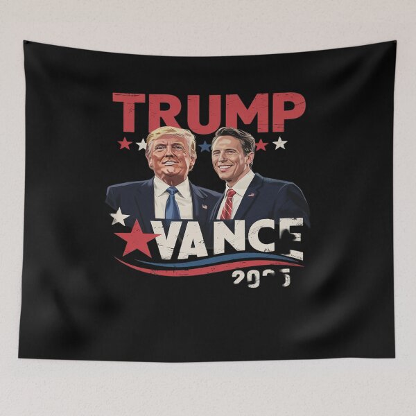 Item preview, Trump Vance 2024 Retro Stripe Trump JD Vance designed and sold by splindoershop.