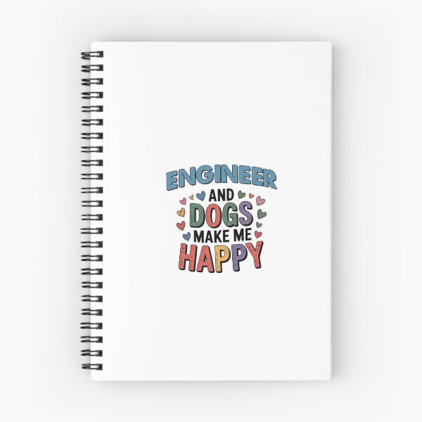 Item preview, Engineer And Dogs Make Me Happy - Funny Engineer Dogs Lover designed and sold by Oussinc.