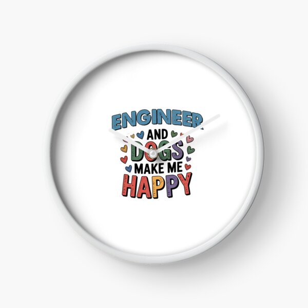 Item preview, Engineer And Dogs Make Me Happy - Funny Engineer Dogs Lover designed and sold by Oussinc.