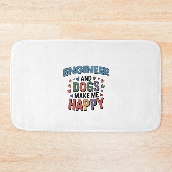 Item preview, Engineer And Dogs Make Me Happy - Funny Engineer Dogs Lover designed and sold by Oussinc.