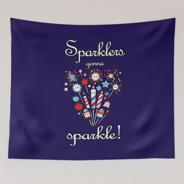 Item preview, Sparklers Gonna Sparkle designed and sold by Karen Simon.