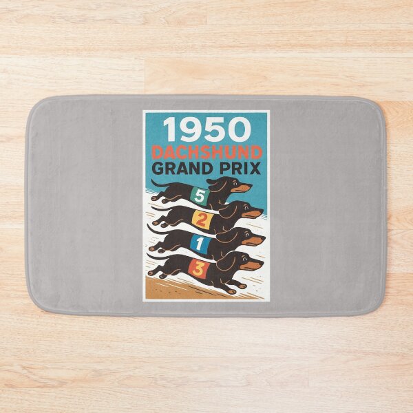 Item preview, Dachshund Grand Prix 1950 designed and sold by retrographics.