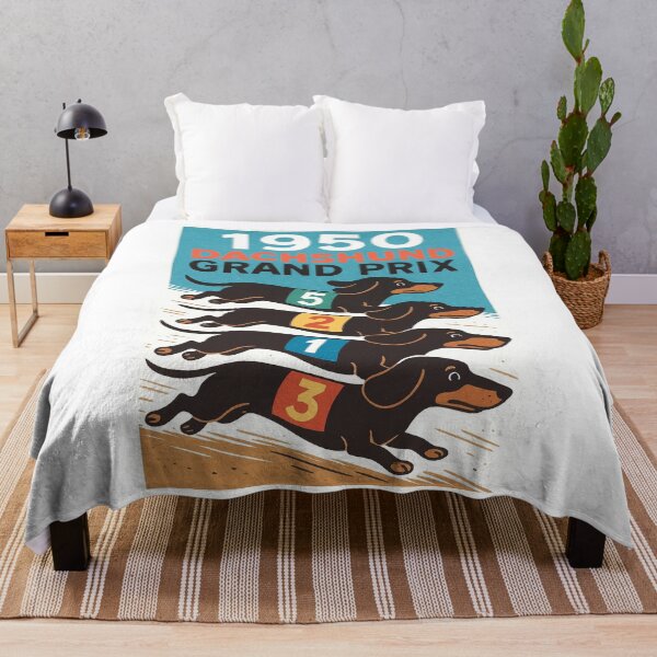 Item preview, Dachshund Grand Prix 1950 designed and sold by retrographics.