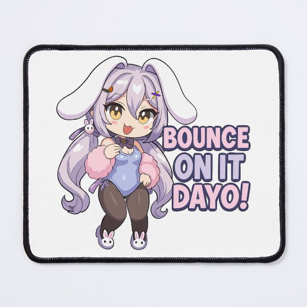 Item preview, Henya the Genius Bunny Girl Edition "Bounce On It Dayo!" Anime Chibi Style Sticker designed and sold by Fresh Oshi Pressed.