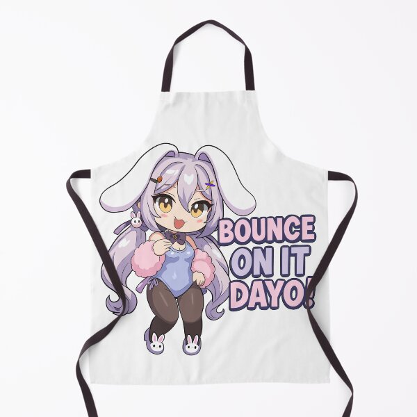 Item preview, Henya the Genius Bunny Girl Edition "Bounce On It Dayo!" Anime Chibi Style Sticker designed and sold by Fresh Oshi Pressed.
