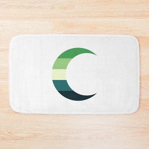 Item preview, Aromantic Pride Crescent Moon designed and sold by dickensign.