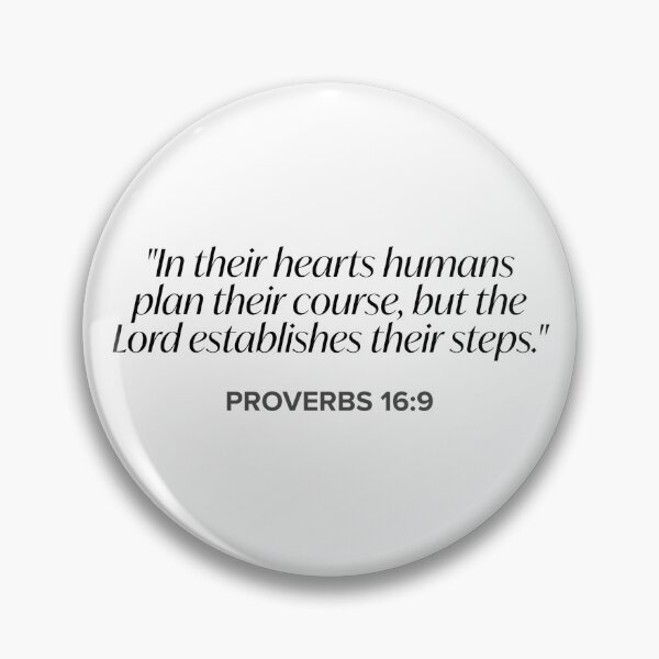 Item preview, Proverbs 16:9 designed and sold by bywellversed.