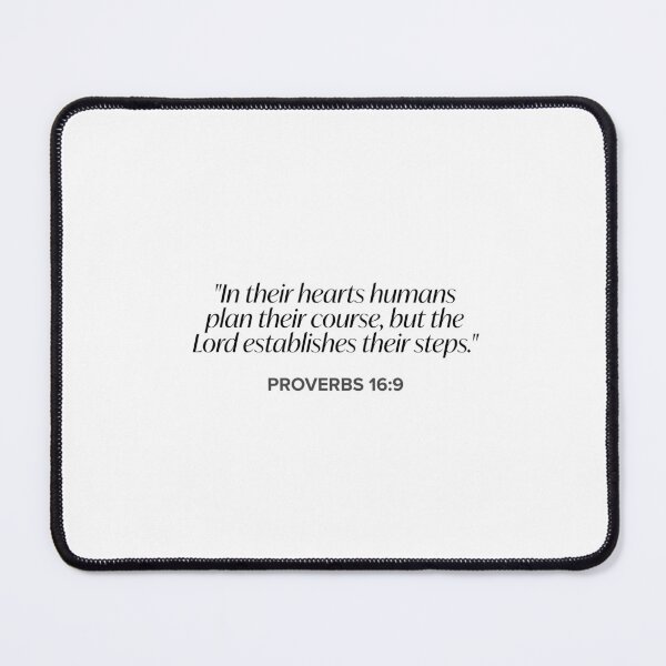 Item preview, Proverbs 16:9 designed and sold by bywellversed.