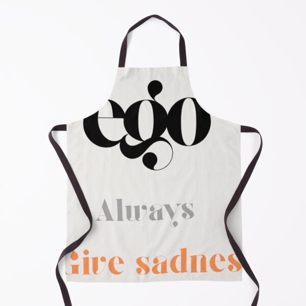Item preview, EGO is our enemy. Always be happy without ego. designed and sold by CrazyBunnyB.