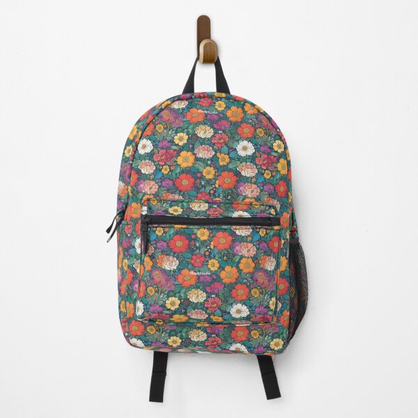 Item preview, Floral Colorful Cottage Core Pattern AI Generated Digital Art designed and sold by thedreamykind.
