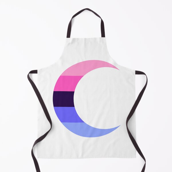 Item preview, Omnisexual Pride Crescent Moon designed and sold by dickensign.