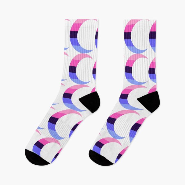 Item preview, Omnisexual Pride Crescent Moon designed and sold by dickensign.