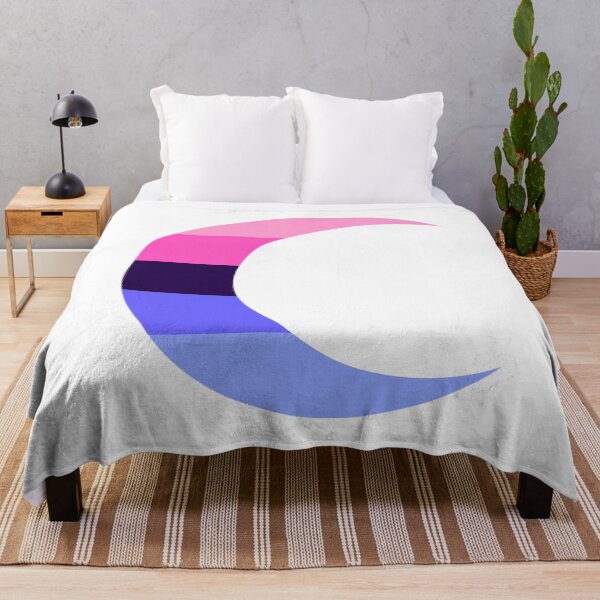 Item preview, Omnisexual Pride Crescent Moon designed and sold by dickensign.