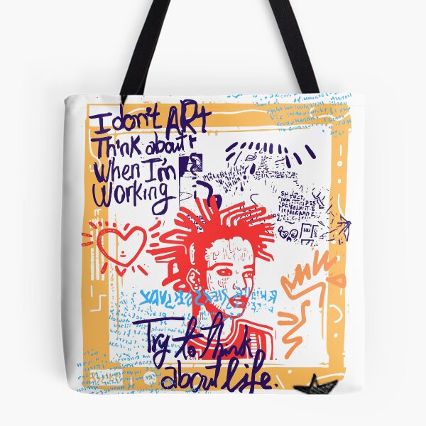 Item preview, Urban Abstract Art Urban Vibes – Graffiti Art  I Don’t Think About Art – Quote Colorful - Fan Art designed and sold by SpiralStairShop.