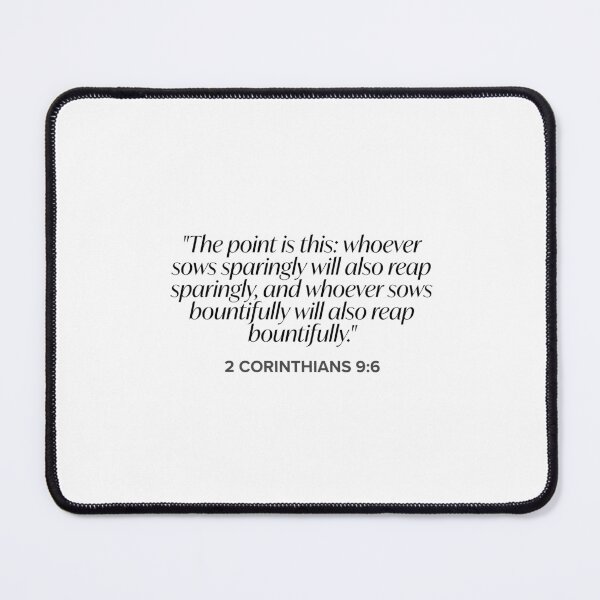 Item preview, 2 Corinthians 9:6  designed and sold by bywellversed.