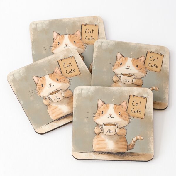 Item preview, Cat Café designed and sold by Smartalb.