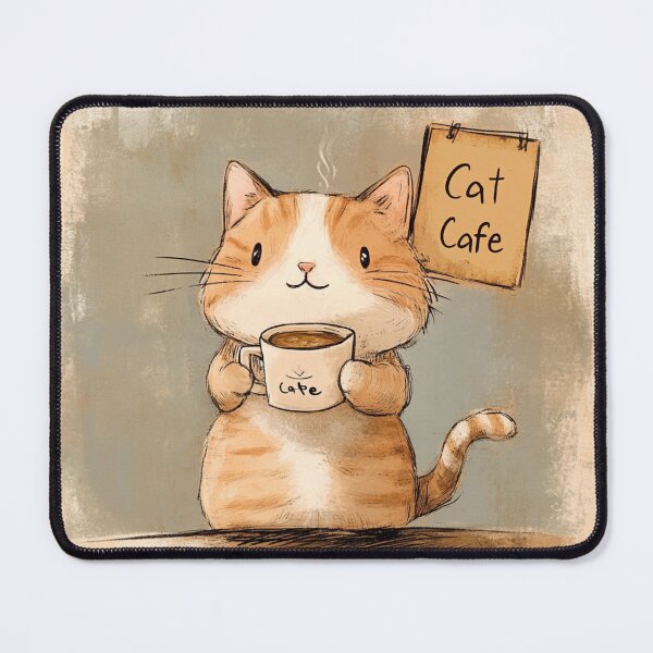 Item preview, Cat Café designed and sold by Smartalb.