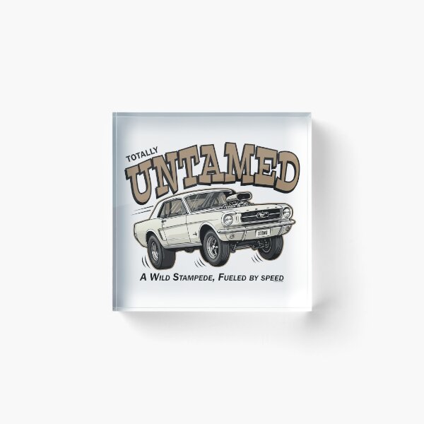 Item preview, Totally Untamed - A Wild Stampede, Fueled by Speed designed and sold by Automotive Art by Greg.