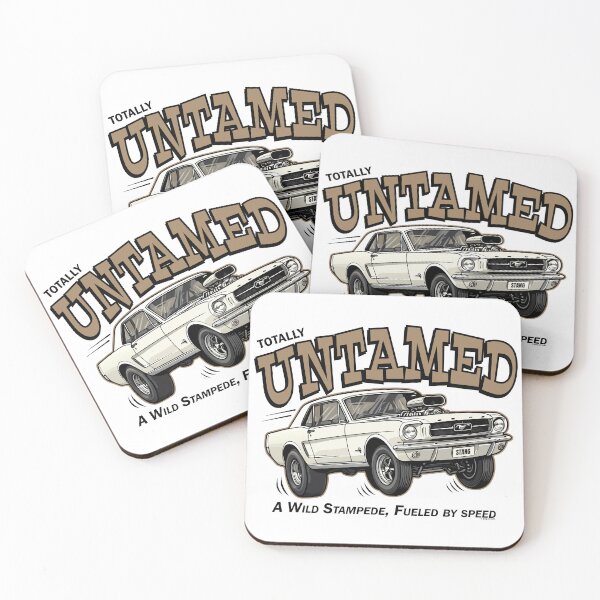 Item preview, Totally Untamed - A Wild Stampede, Fueled by Speed designed and sold by Automotive Art by Greg.