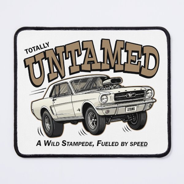Item preview, Totally Untamed - A Wild Stampede, Fueled by Speed designed and sold by Automotive Art by Greg.