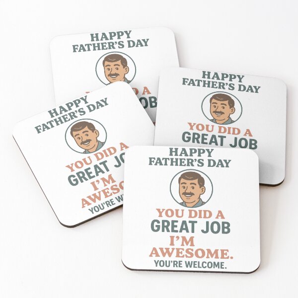 Item preview, HAPPY FATHER'S DAY - GREAT JOB designed and sold by SbrenArt.