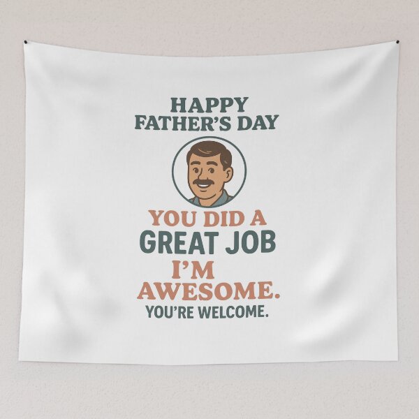 Item preview, HAPPY FATHER'S DAY - GREAT JOB designed and sold by SbrenArt.