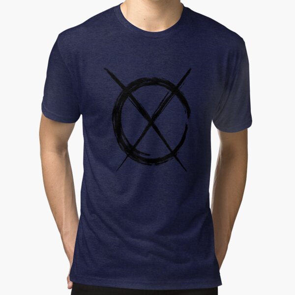 Art Cross (in black) Tri-blend T-Shirt