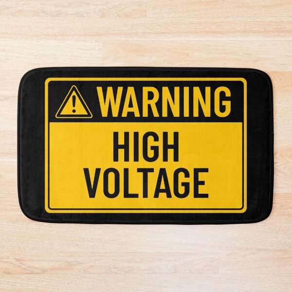 Item preview, Warning: High Voltage designed and sold by mr-k-store.
