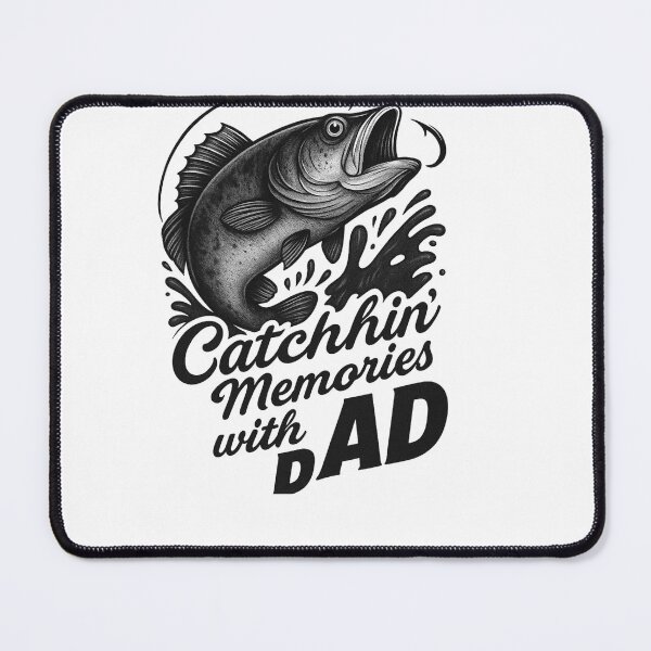 Item preview, Catchin’ Memories with Dad – Fishing Art for Father’s Day designed and sold by JenniferCreaArte .