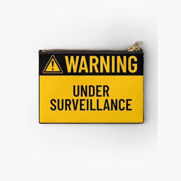 Item preview, Warning: Under Surveillance designed and sold by mr-k-store.