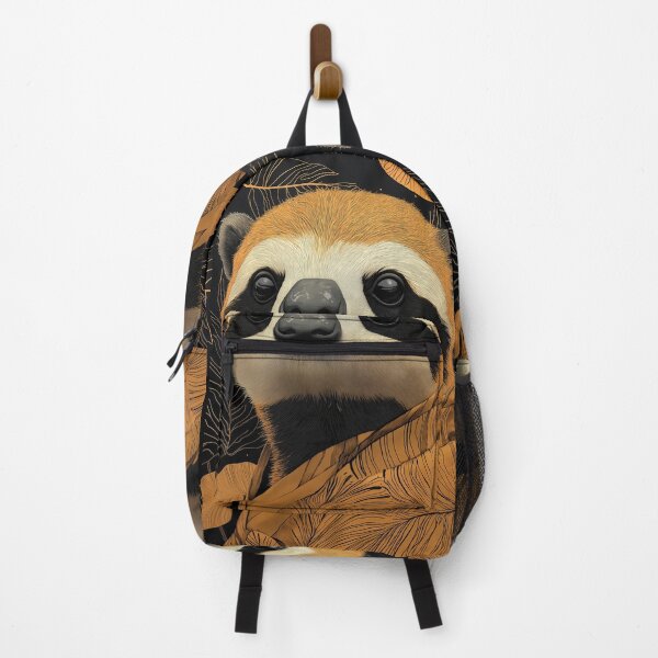 Item preview, Dapper Raccoon Orange Kimono Patterned Background Animal Portrait Art designed and sold by juniorcastros.