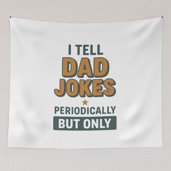 Item preview, HAPPY FATHER'S DAY - DAD JOKES designed and sold by SbrenArt.