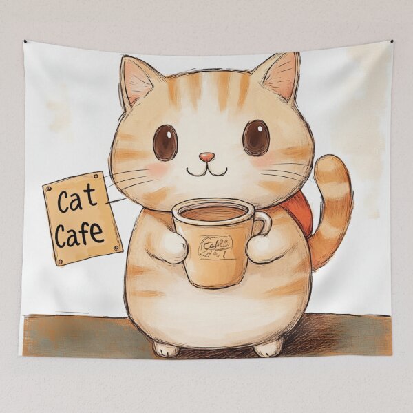 Item preview, Kitty-Café designed and sold by Smartalb.